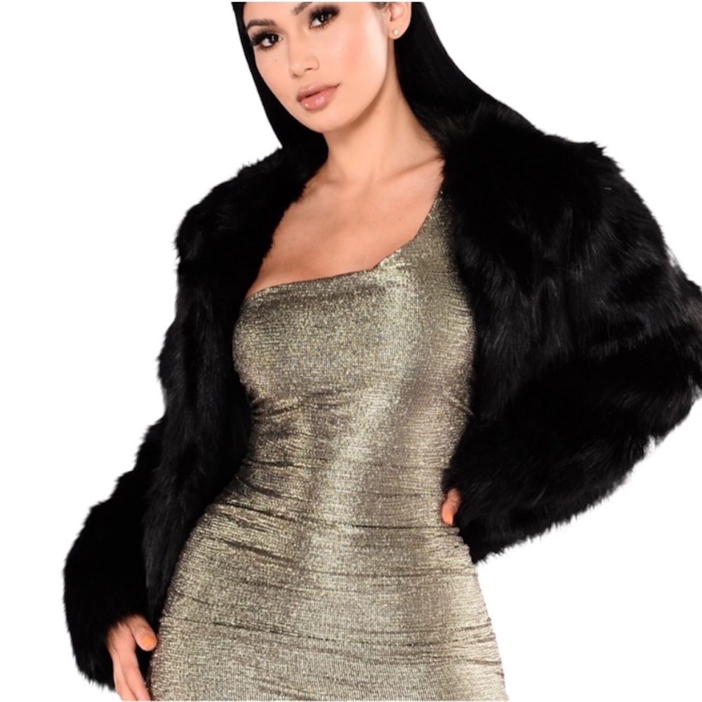Faux Fur Coat